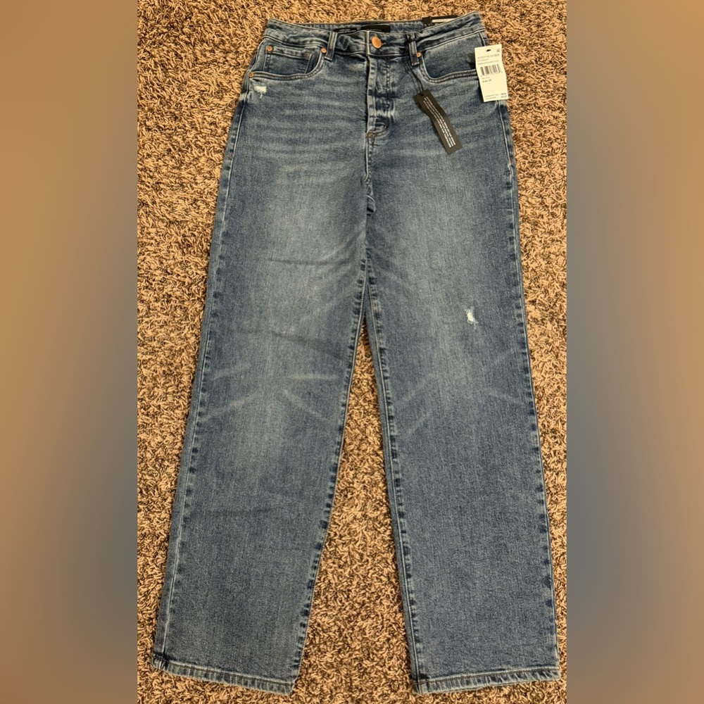 See Thru Soul High Rise Relaxed Jeans, sz. 28 NWT